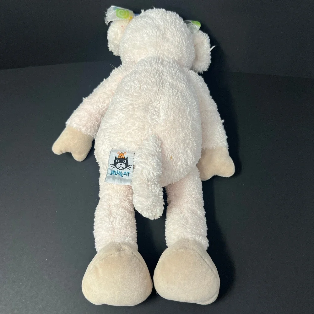 Jellycat Slackajack Pink Piglet‎ Plush Large Pink Retired Vtg Early 2000s JC1056